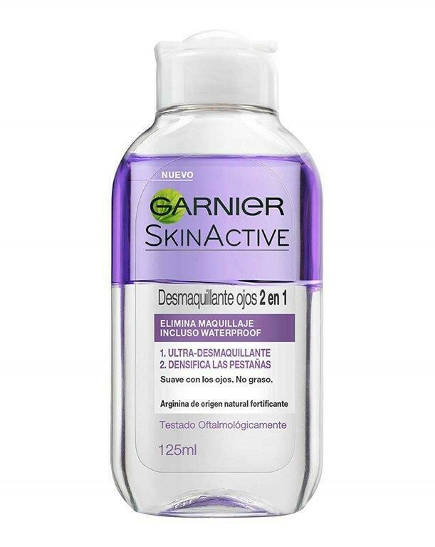 DESMAQUILLANTE DE OJOS GARNIER BIFASICO DENSIFICA PESTAÑAS