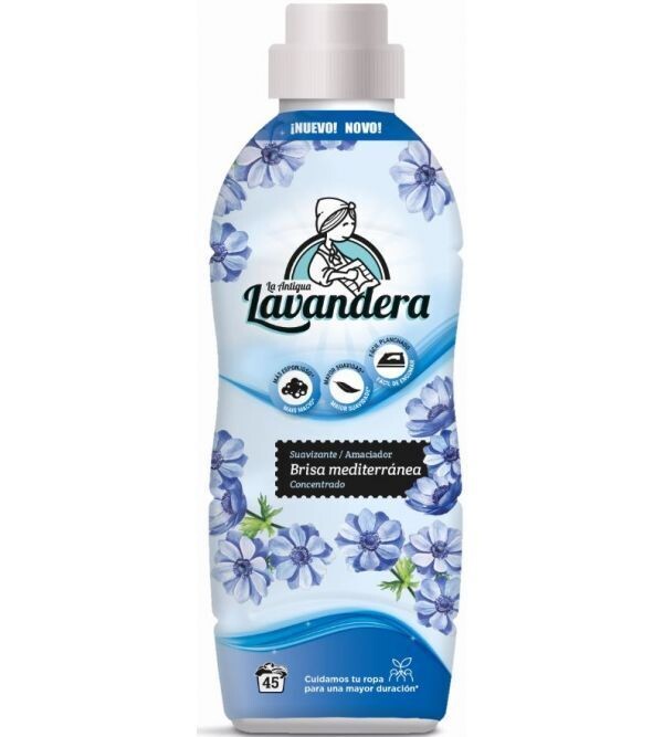 SUAVIZANTE LAVANDERA BRISA MEDITERRANEA 45 LAVADOS
