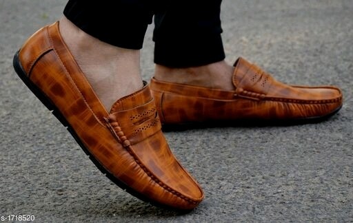 Stylish Men&#39;s Synthetic Solid Casual Shoes (COD AVAILABLE)