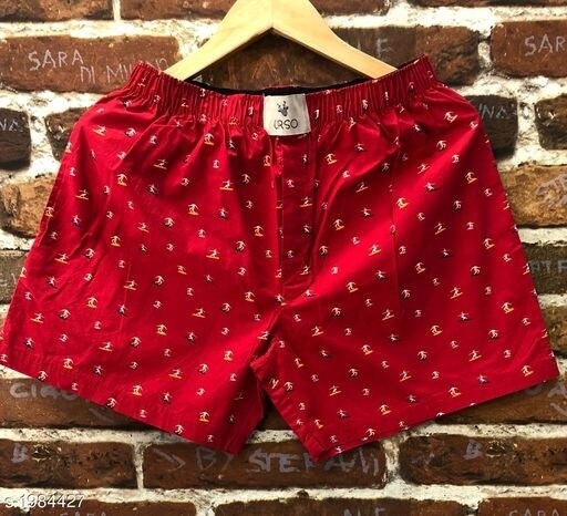Trendy Cotton Men&#39;s Shorts