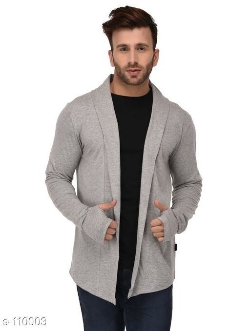 Men&#39;s Cotton Long Shrugs