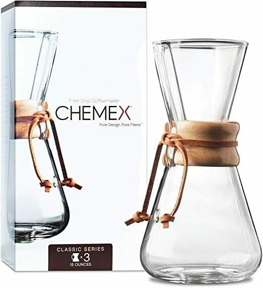 Chemex 3 tazas serie clásica