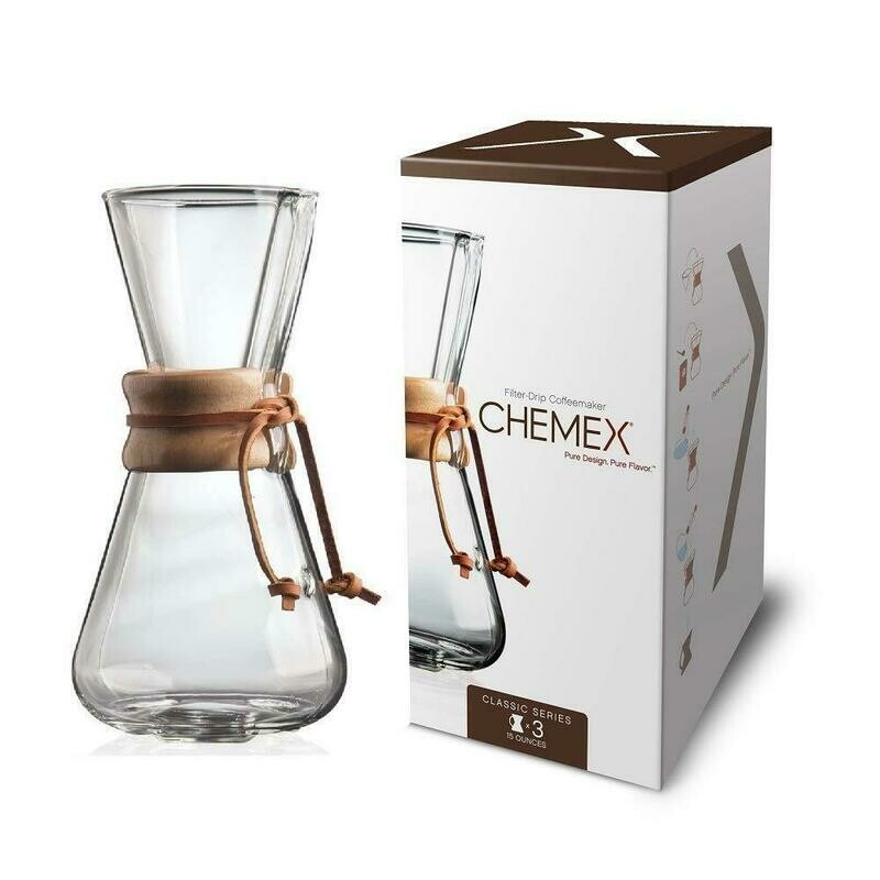 Chemex 3 tazas serie clásica