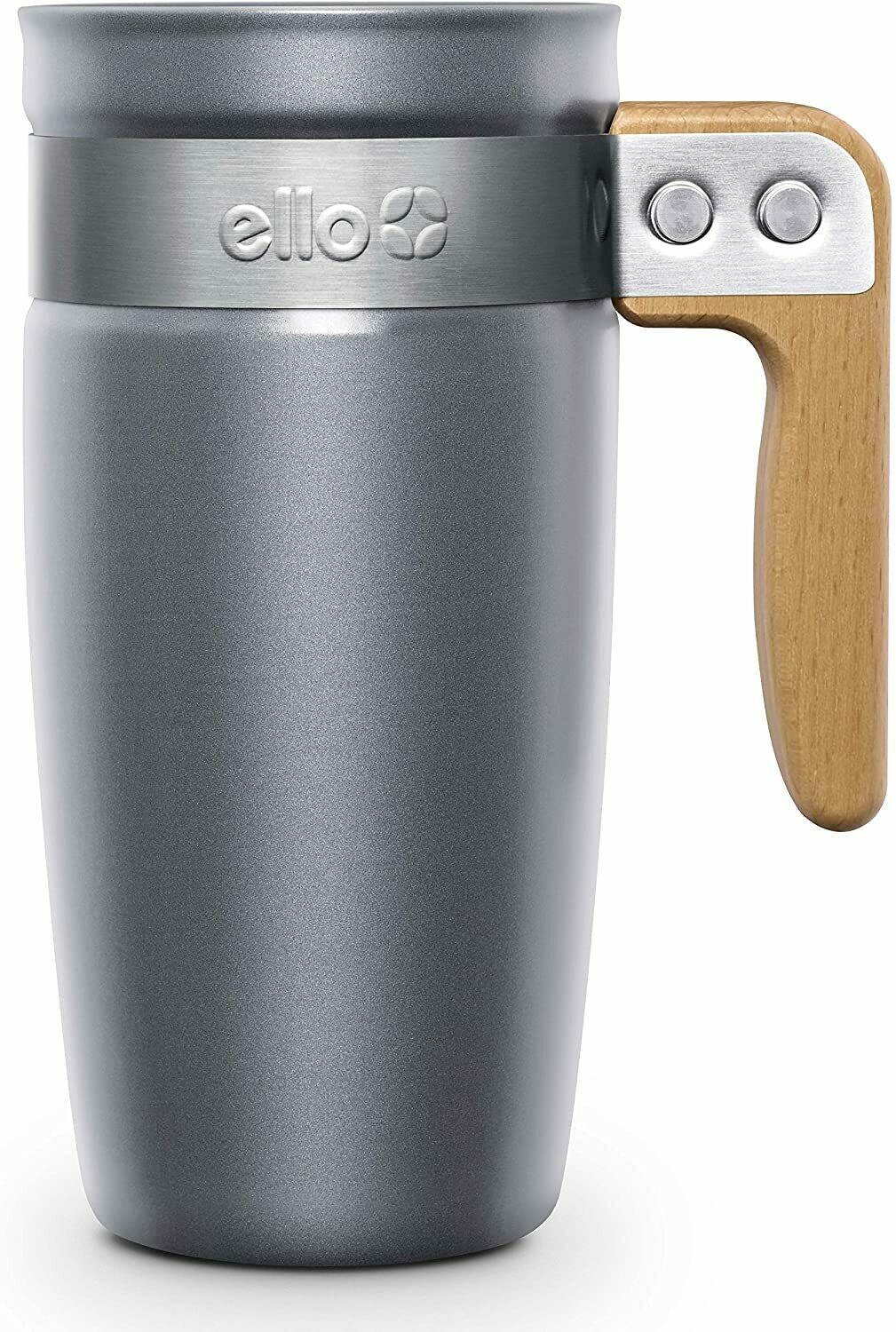 Ello Fulton Mug Cerámico Gris Obscuro