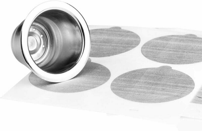 Cápsulas de café rellenables (2 caps de acero) (Nespressso)