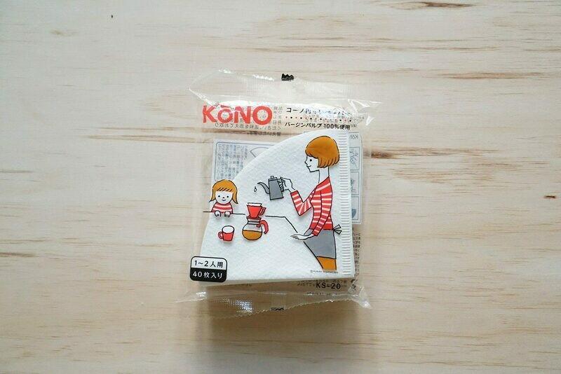 KONO 40 Filtros de Papel Blanco  #2