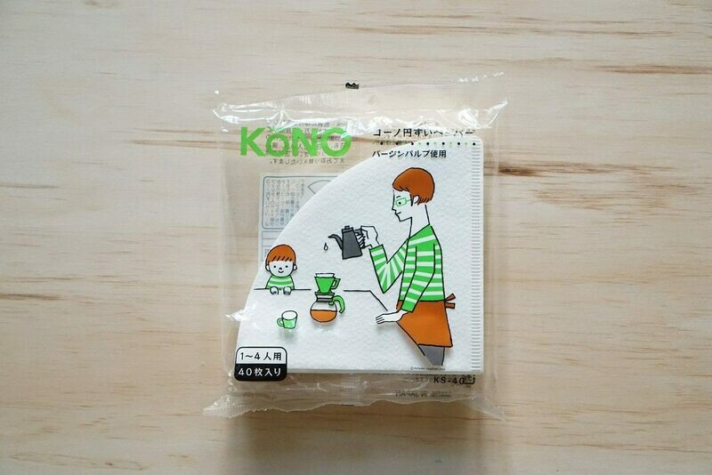 KONO 40 Filtros de Papel Blanco  #4