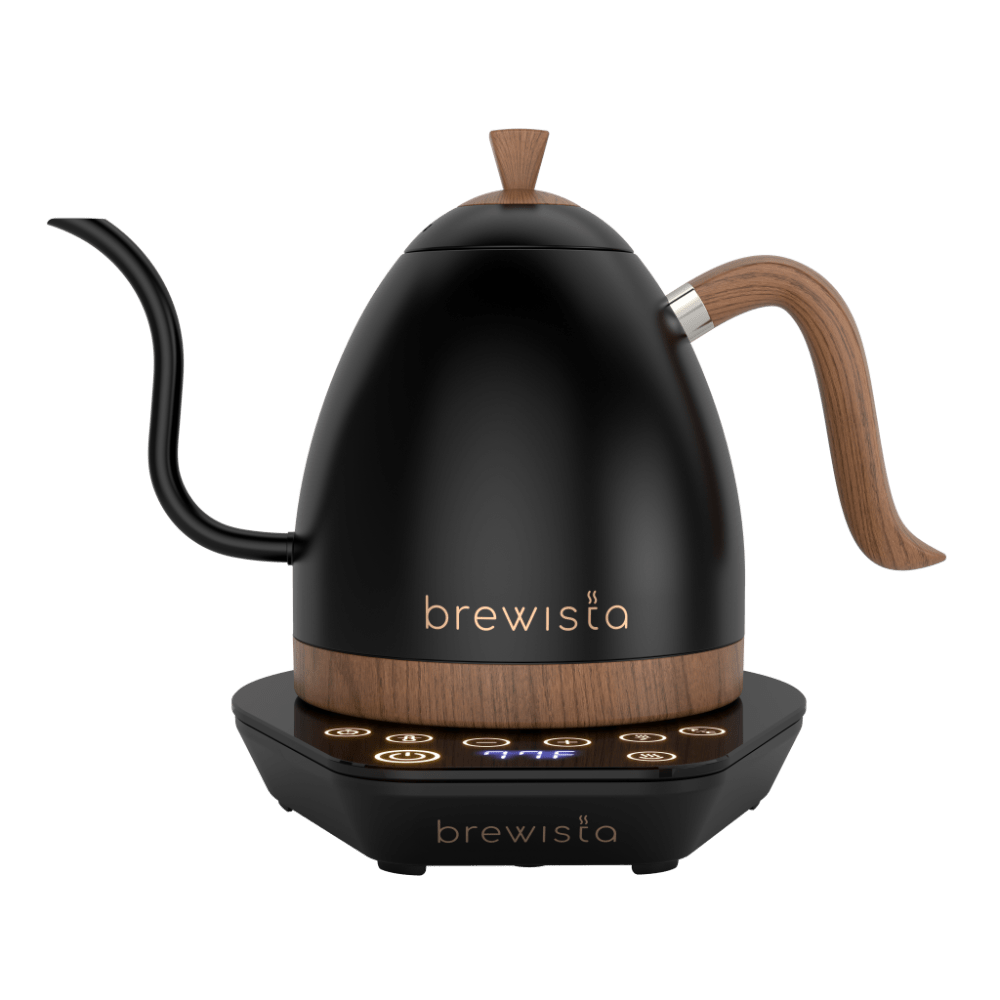 Artisan Electric Kettle 1L  Negro mate y madera