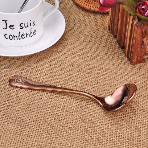 CUCHARA DE CATACION ROSE GOLD