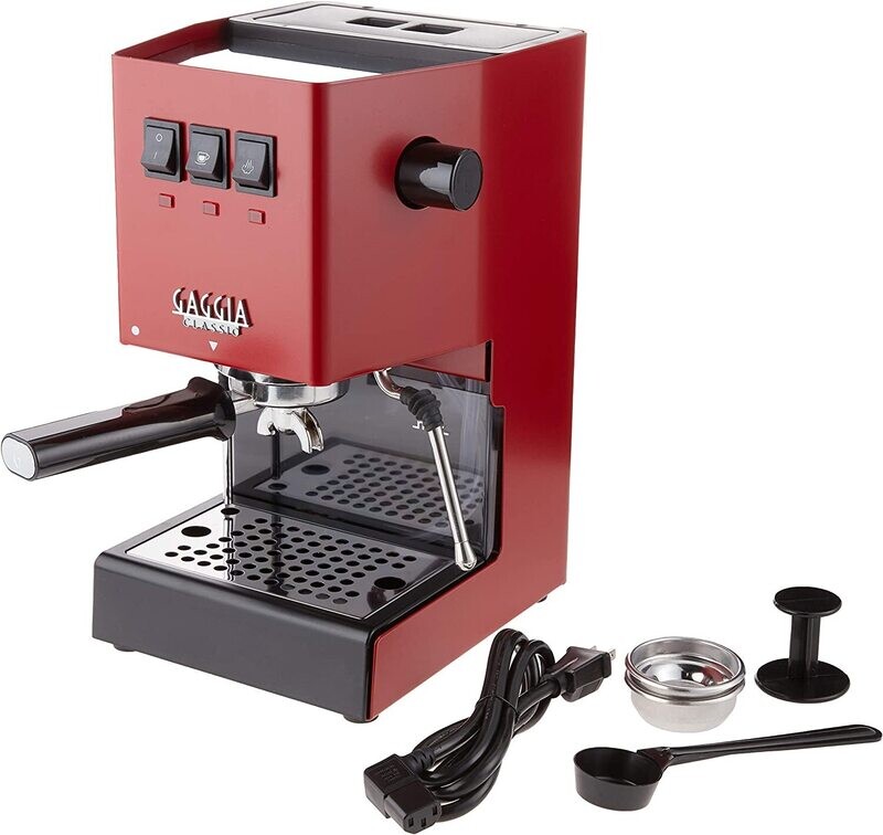 Gaggia Classic Evo Pro 24 (rojo cereza)