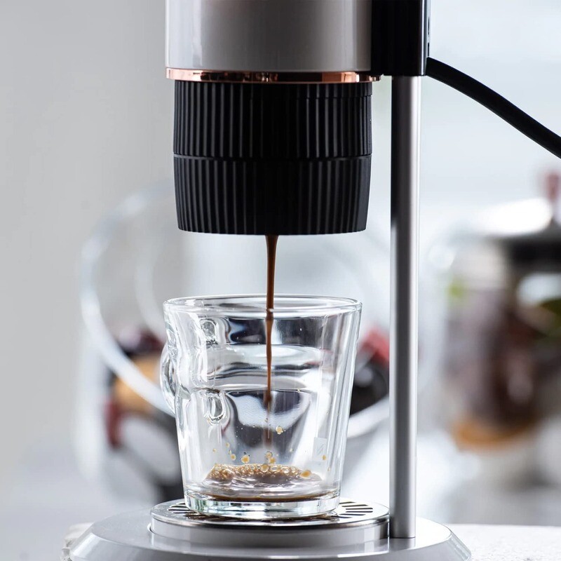 Maquina de espresso vertical