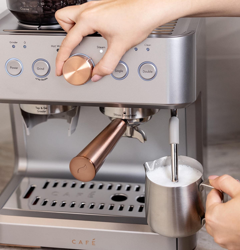Bellissimo Café - Máquina de café espresso (GRIS)