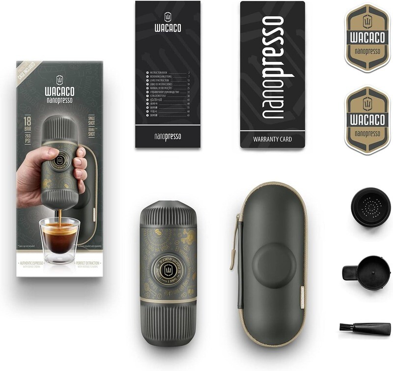 WACACO Nanopresso ( (Gris Alma Oscura LE )