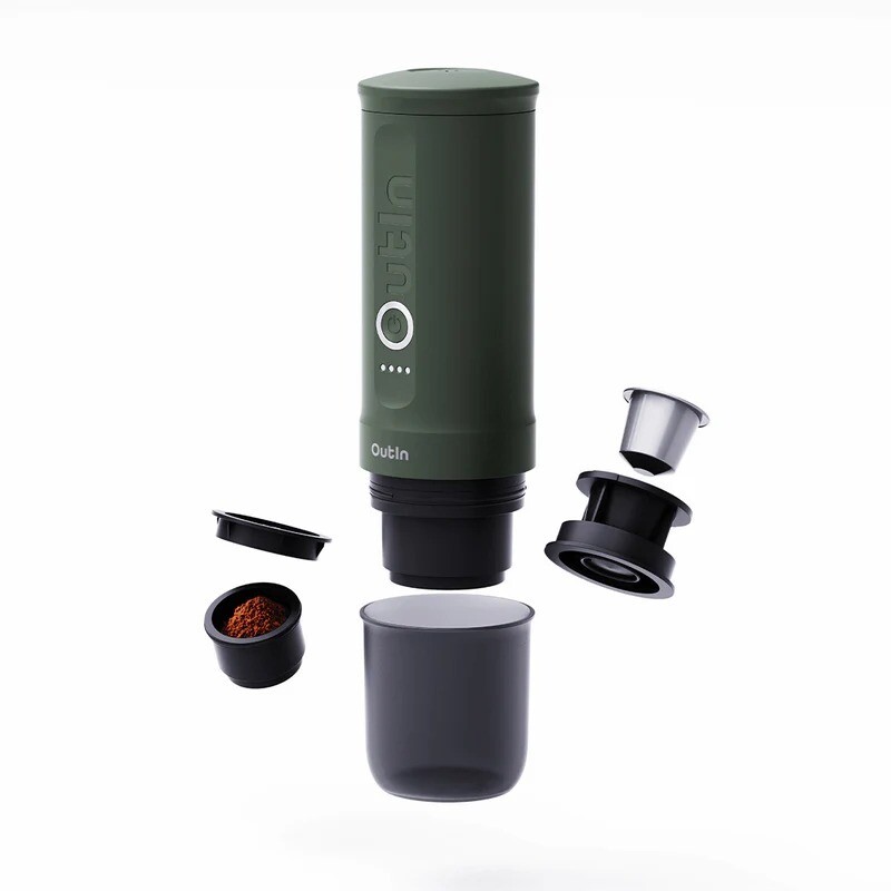 Outin Nano Espresso Portátil Verde Bosque