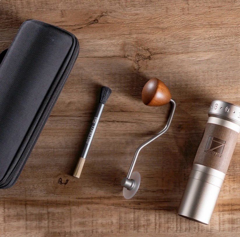 1zpresso-molinillo de Café Manual ZP6, mecanismo de ajuste más fino, 48mm, diseñado sobre todo, portátil