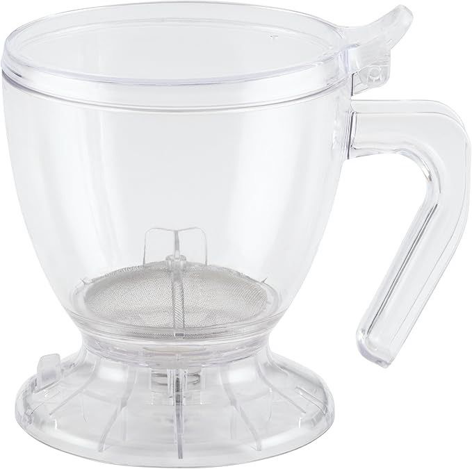 BonJour Coffee &amp; Tea Smart Brewer, 19.5 onzas, transparente