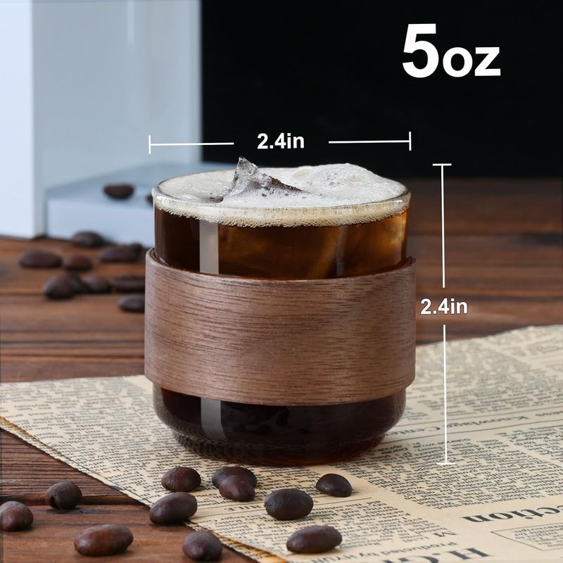 PARACITY Juego de 2 tazas de café