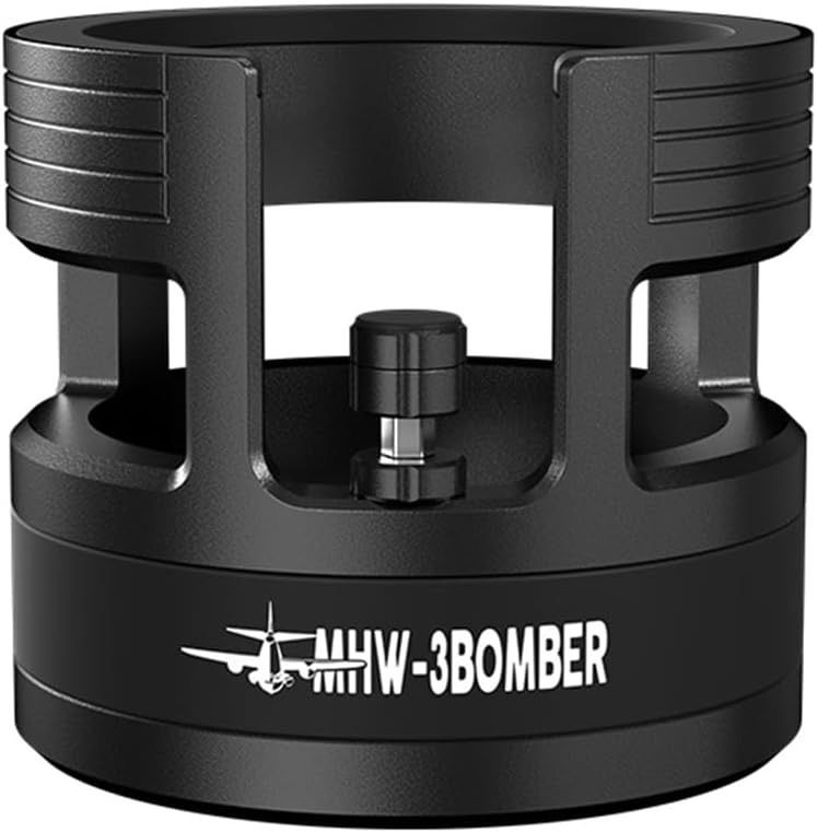 3BOMBER YU SERIES PORTAFILTER HOLDER BLACK 58