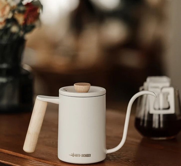 3BOMBER KETTLE MATTE WHITE 400 ml
