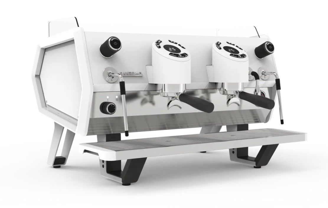 Sanremo D8 2 Group Commercial Espresso Machine - Total White