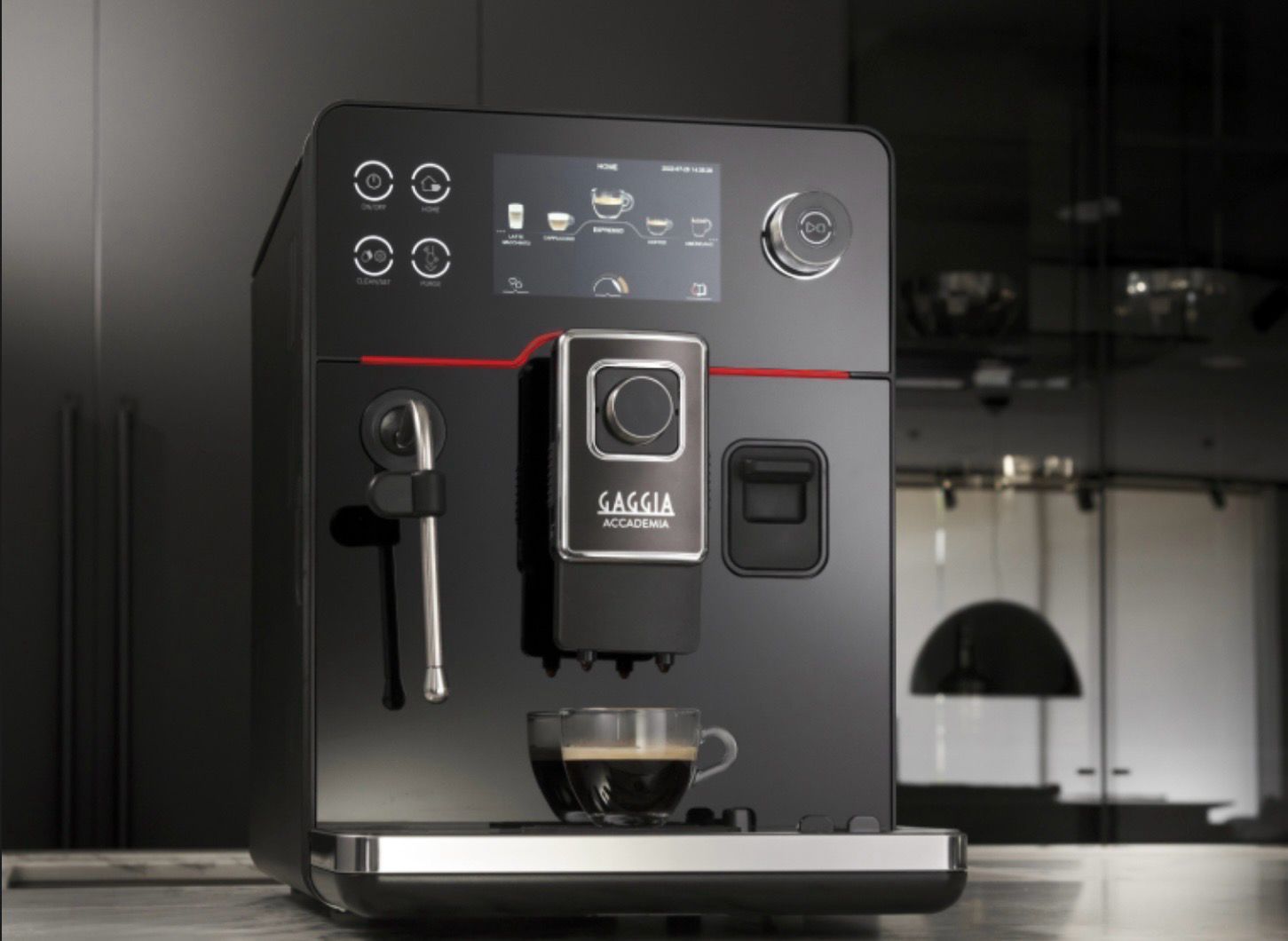 GAGGIA AUTOMÁTICA ACADEMIA BLACK GLASS