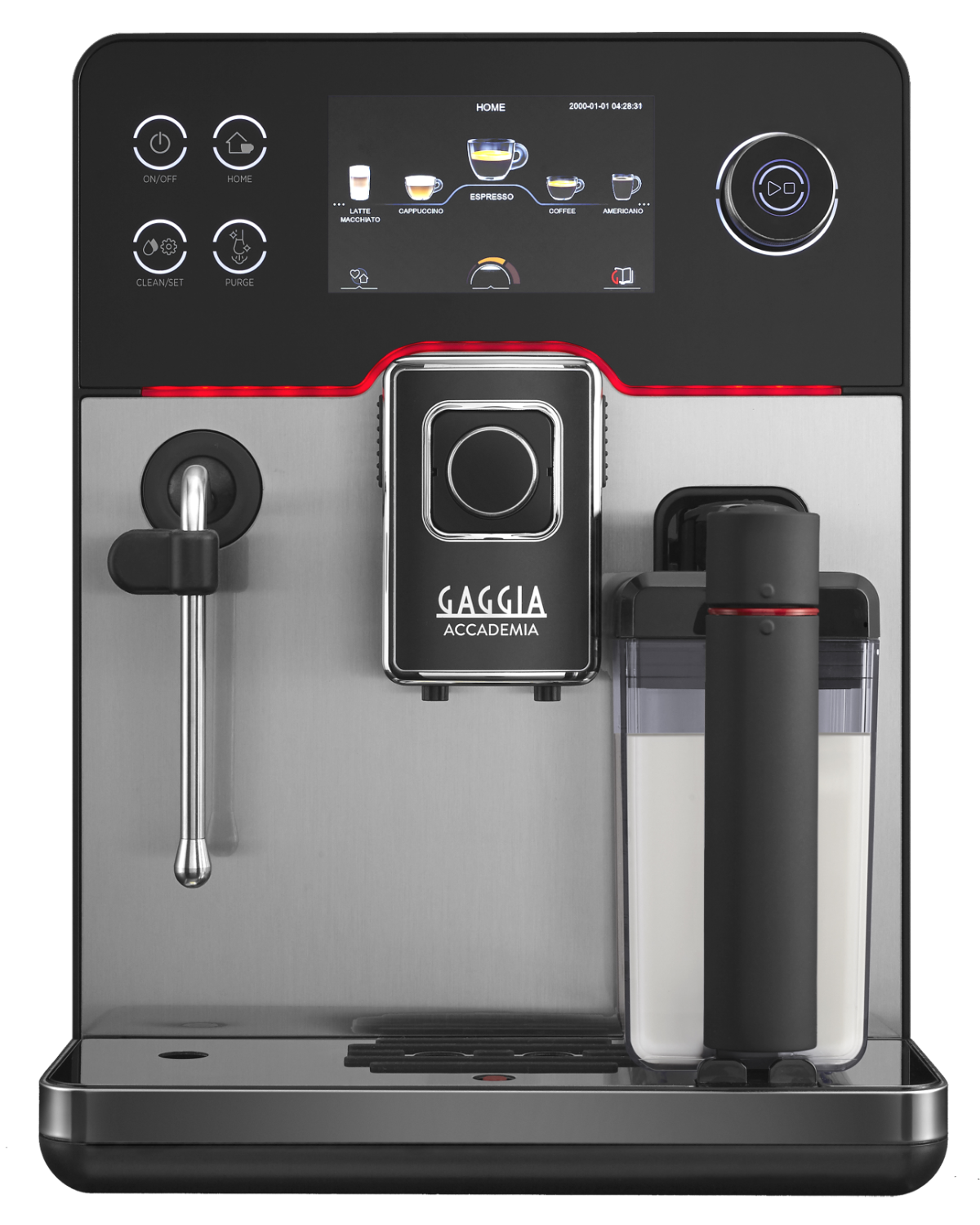 GAGGIA AUTOMÁTICA ACADEMIA INOX GLASS