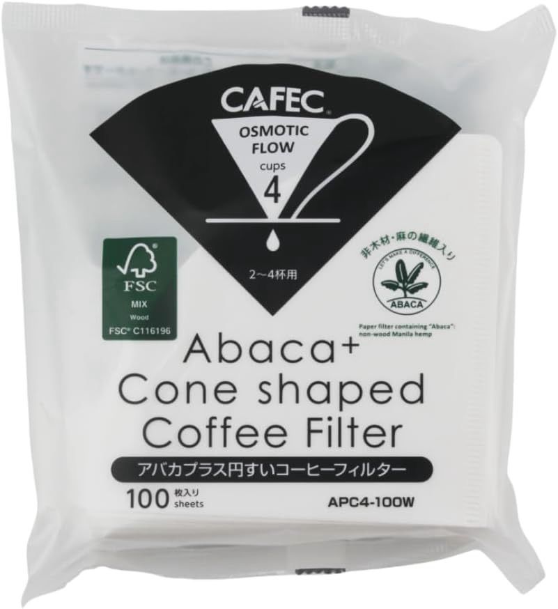 CAFEC FILTROS ABACA 40 UNIDADES