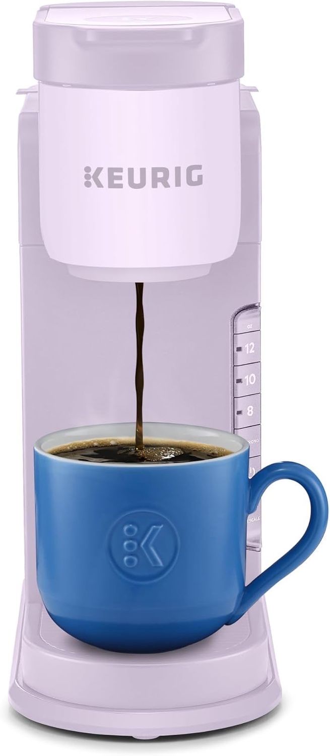 Cafetera Keurig K-Express, cafetera de cápsulas K-Cup de servicio único color lavanda