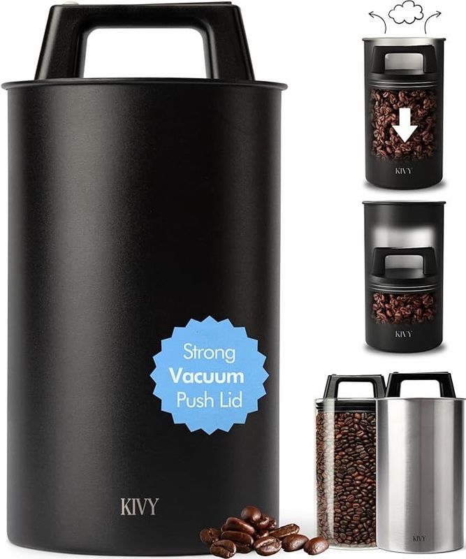 Kivy Canister Guardador de Café en Grano
