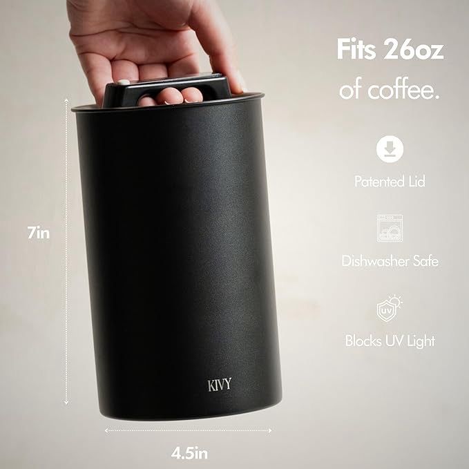 Kivy Canister Guardador de Café en Grano