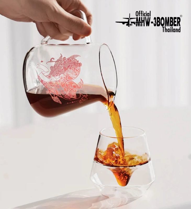 MHW-3BOMBER Flipped Pour Over Coffee Server