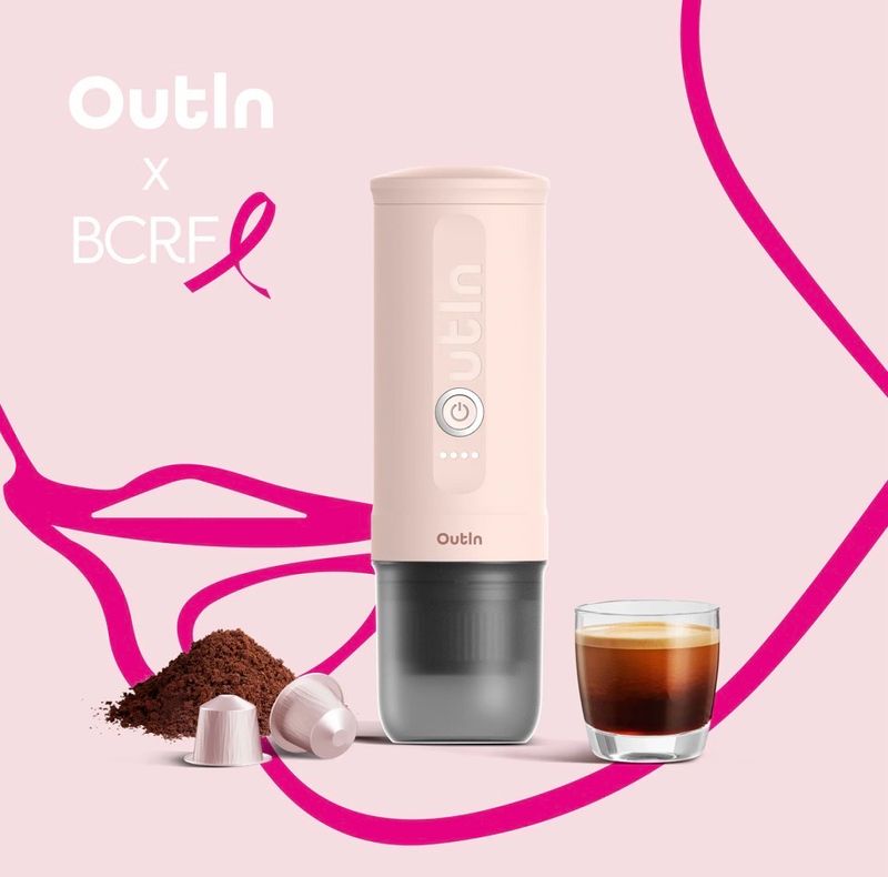Outin Espresso Rose Quartz