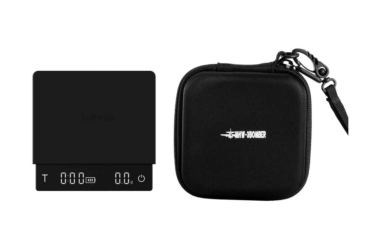 3BOMBER CUBE COFFEE SCALE 3.0 MICRO BLACK