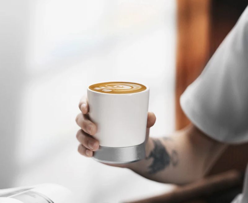 3Bomber Cera Series Ceramic Cup White 240 ml