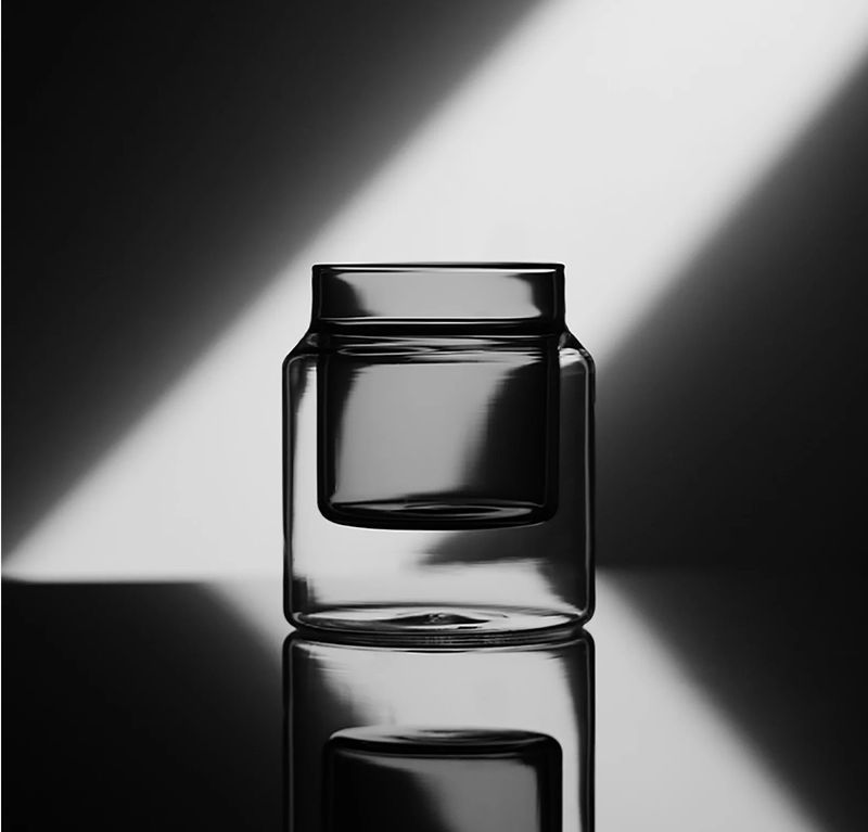 3Bomber Dw Glass H Black 130 ml