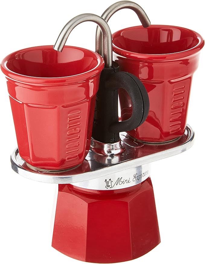 Bialetti set mini 2tz color rojo