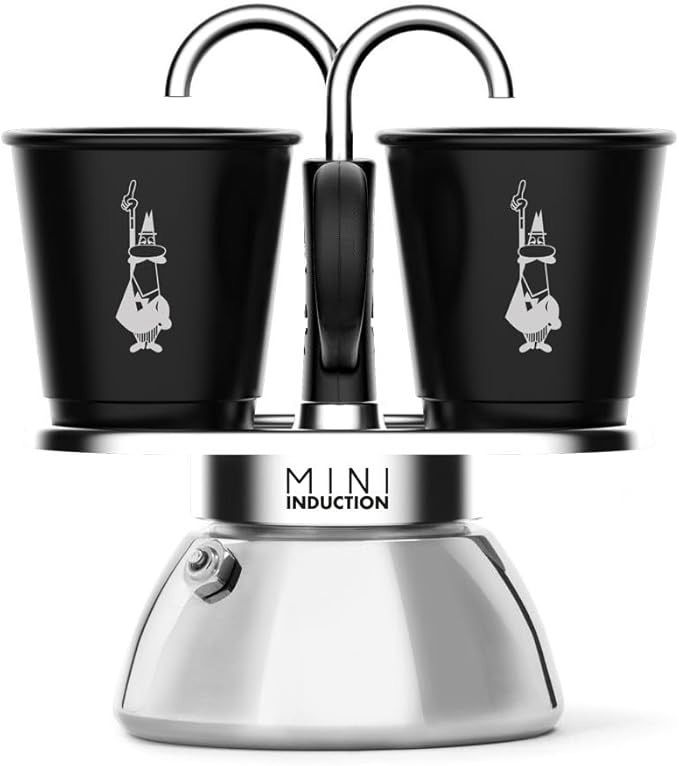 Bialetti set mini inducción + 2 vasitos