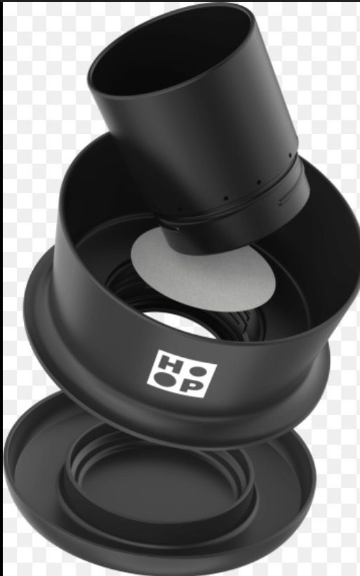 HOOP COFFEE BREWER HOOD BLACK