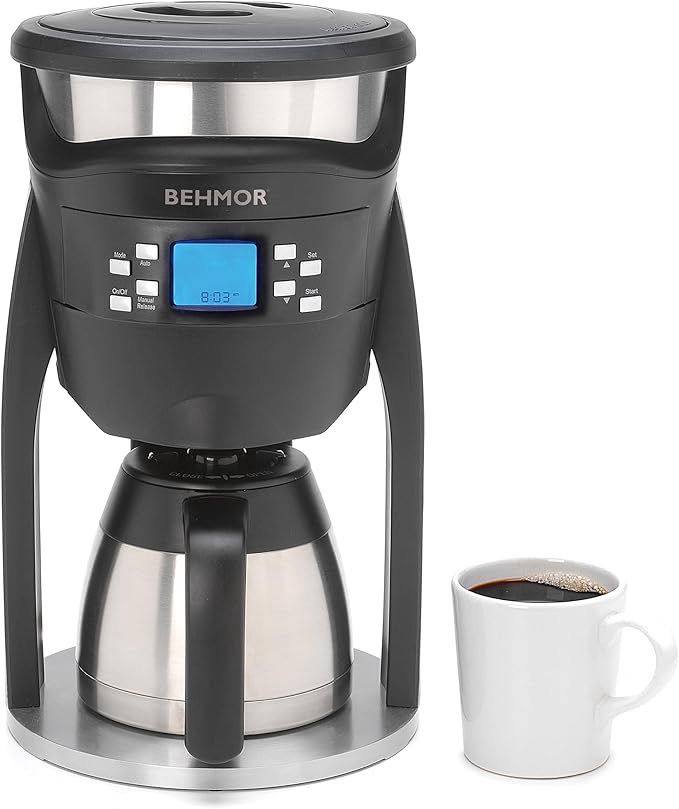 Behmor - Cafetera (8 tazas, acero inoxidable)