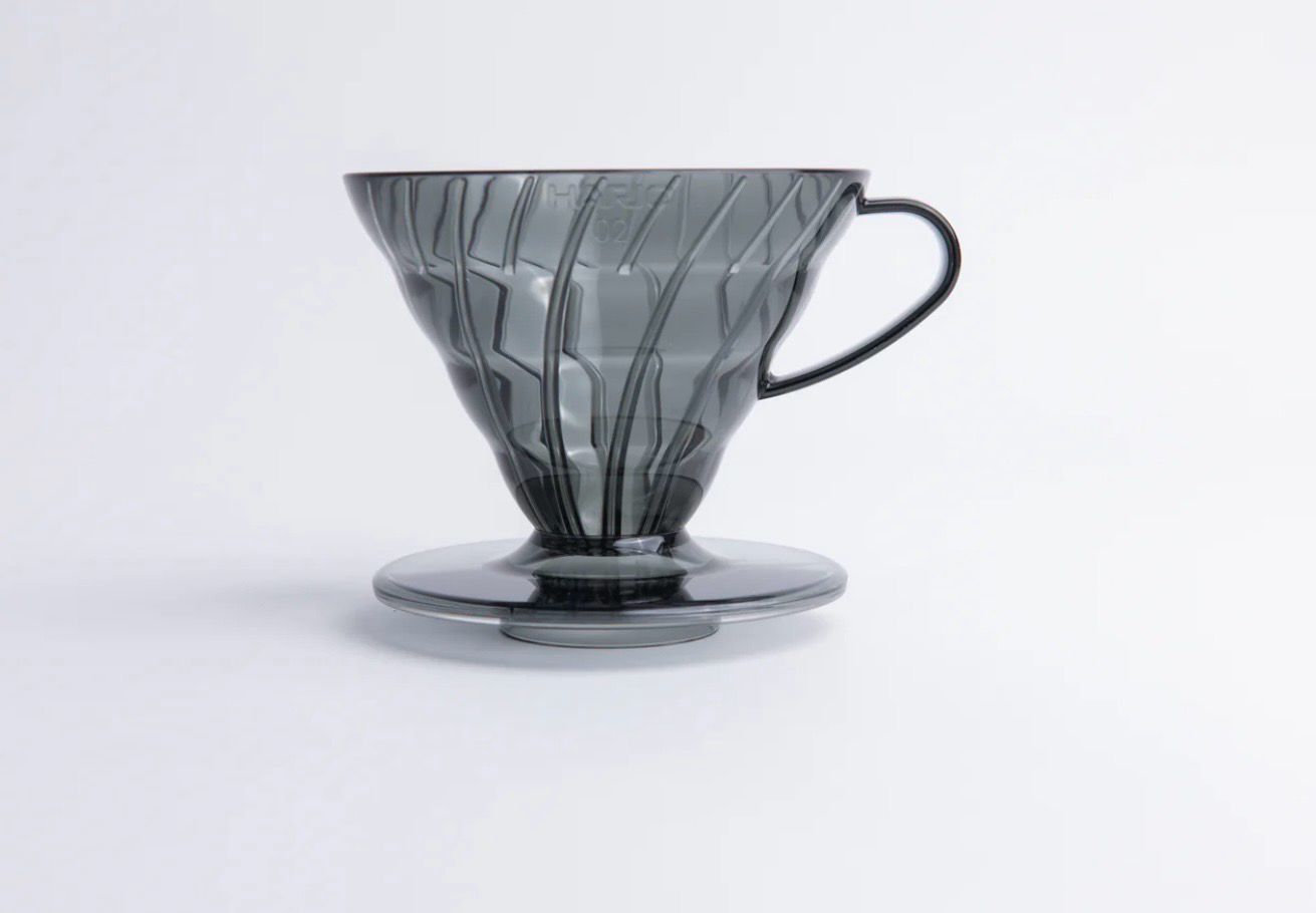 V60 Plastic Coffee Dripper Grey