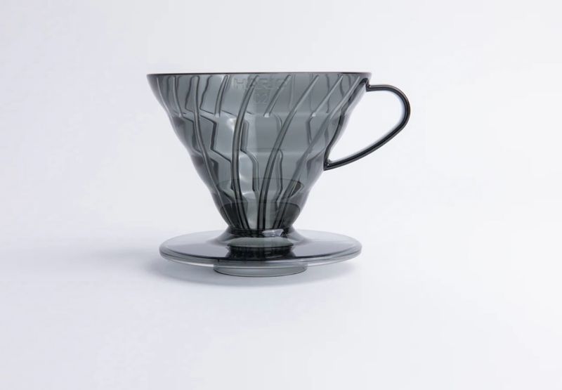 V60 Plastic Coffee Dripper Grey