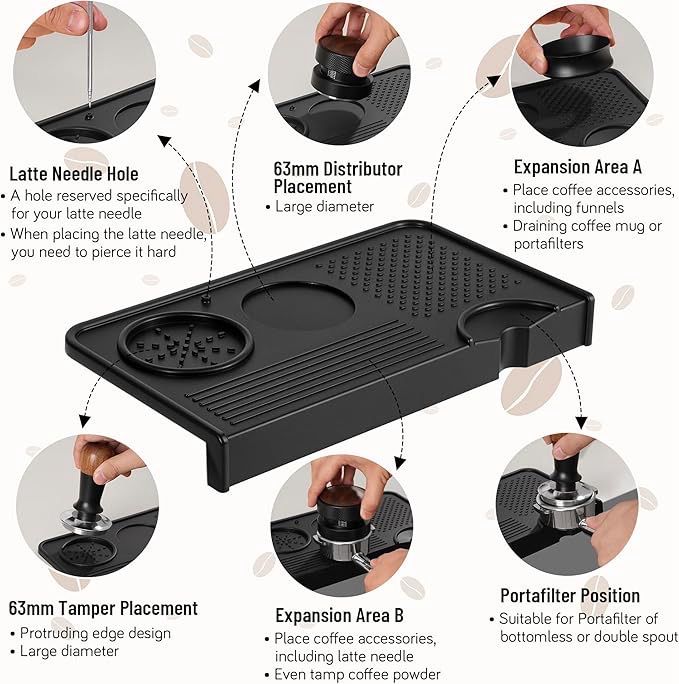 Tamping Mat Negro