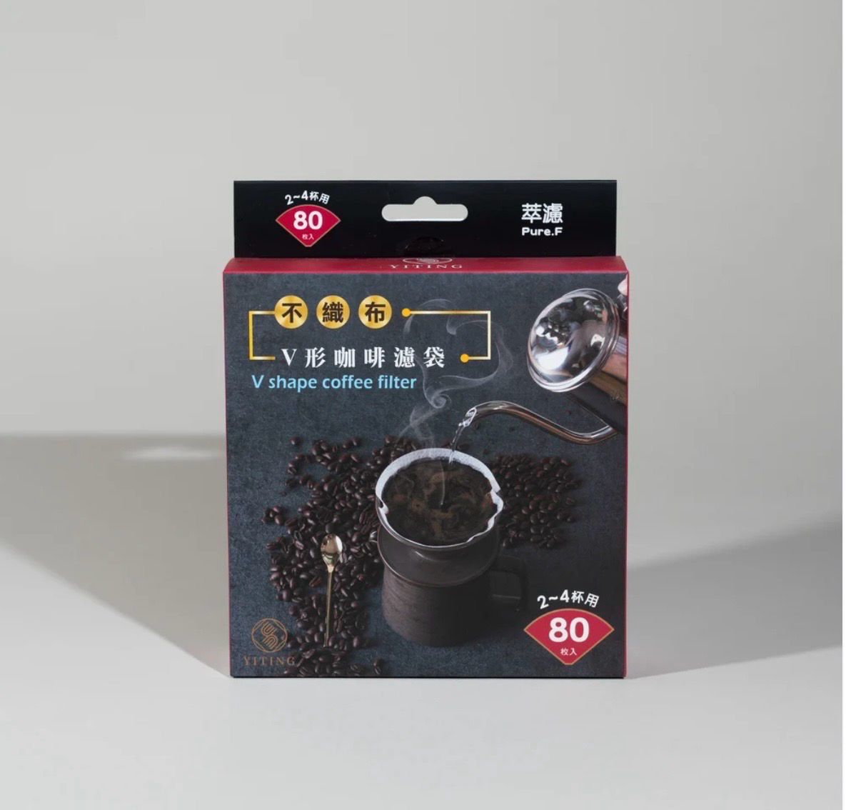 YITING FILTROS V60, 80 UNIDADES