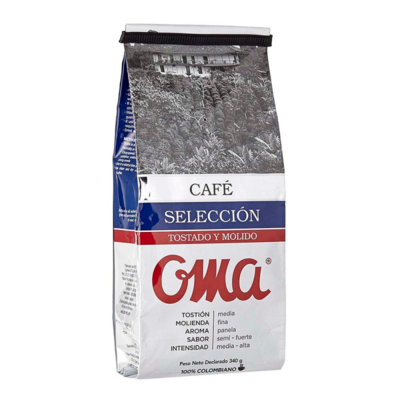 Café Oma Selección Tostado y Molido de 340g. Preguntar Disponibilidad