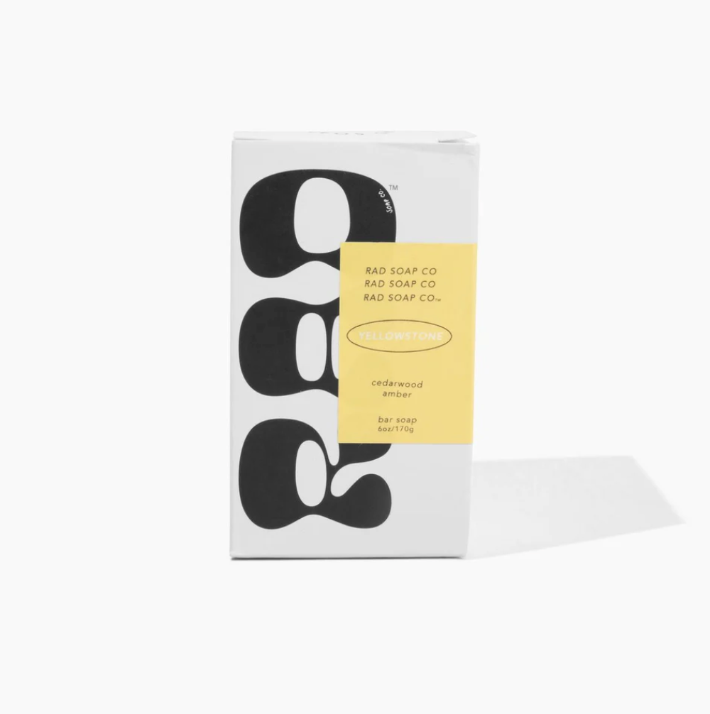 RAD Soap Co Bar Soap Yellowstone