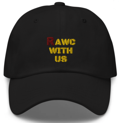 RAWC With Us - Yellow Font Hat