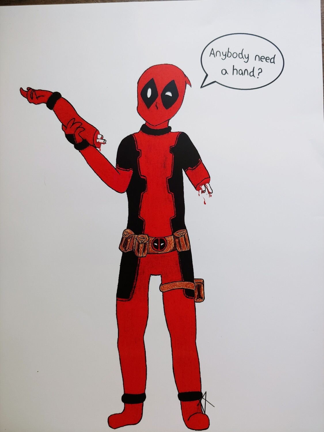 Red Rogue Art Prints