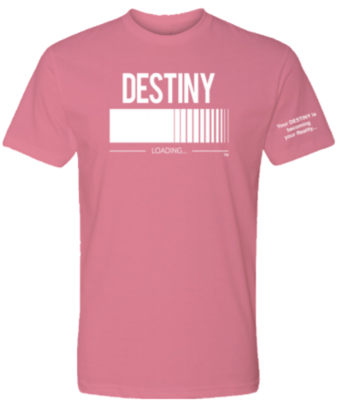 DESTINY Loading Unisex T-Shirt Pink DESTINY Loading Unisex T-Shirt Pink