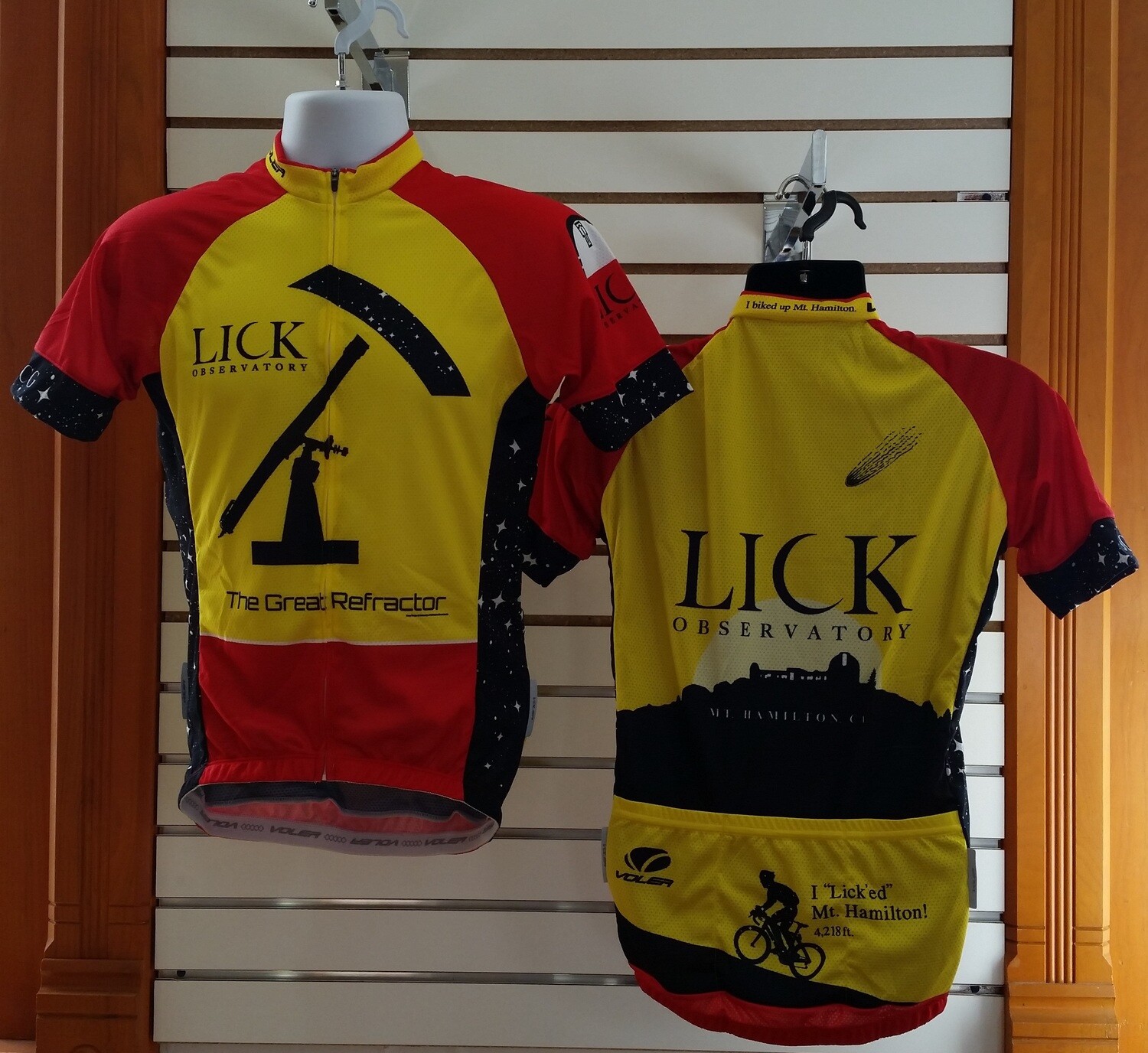 Lick Observatory, Mount Hamilton California, Voler Peloton Cycling Jersey