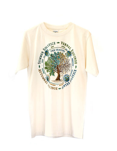 Seasons T-Shirt with Equinox and Solstice Cycles
